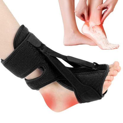 Night splint - Heel spur - Heel spur orthosis - Achilles tendon orthosis - Splint - Strasbourg sock - Achilles tendon - Extra support - Grijs - Image 7