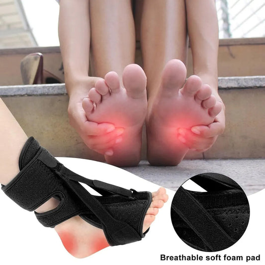 Night splint - Heel spur - Heel spur orthosis - Achilles tendon orthosis - Splint - Strasbourg sock - Achilles tendon - Extra support - Black - Image 2