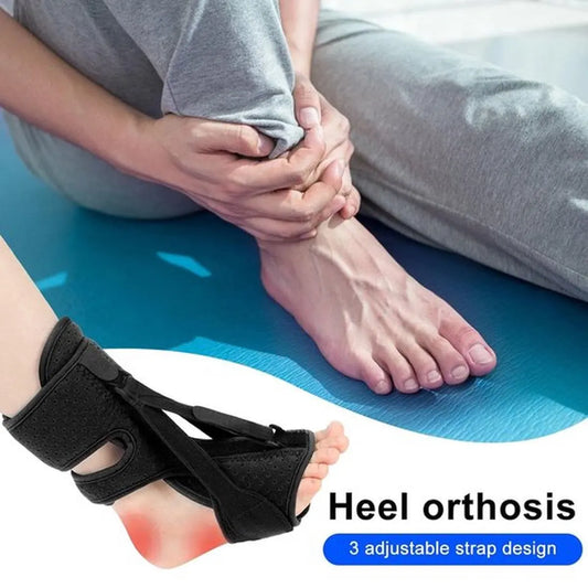 Night splint - Heel spur - Heel spur orthosis - Achilles tendon orthosis - Splint - Strasbourg sock - Achilles tendon - Extra support - Blauw - Image 5