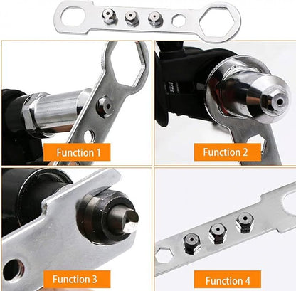 Pop rivet pliers - Cordless drill - Blind rivet pliers - for cordless drill - Pop rivet pliers set - Rivet pliers - Rivet fixing for drill - Image 5