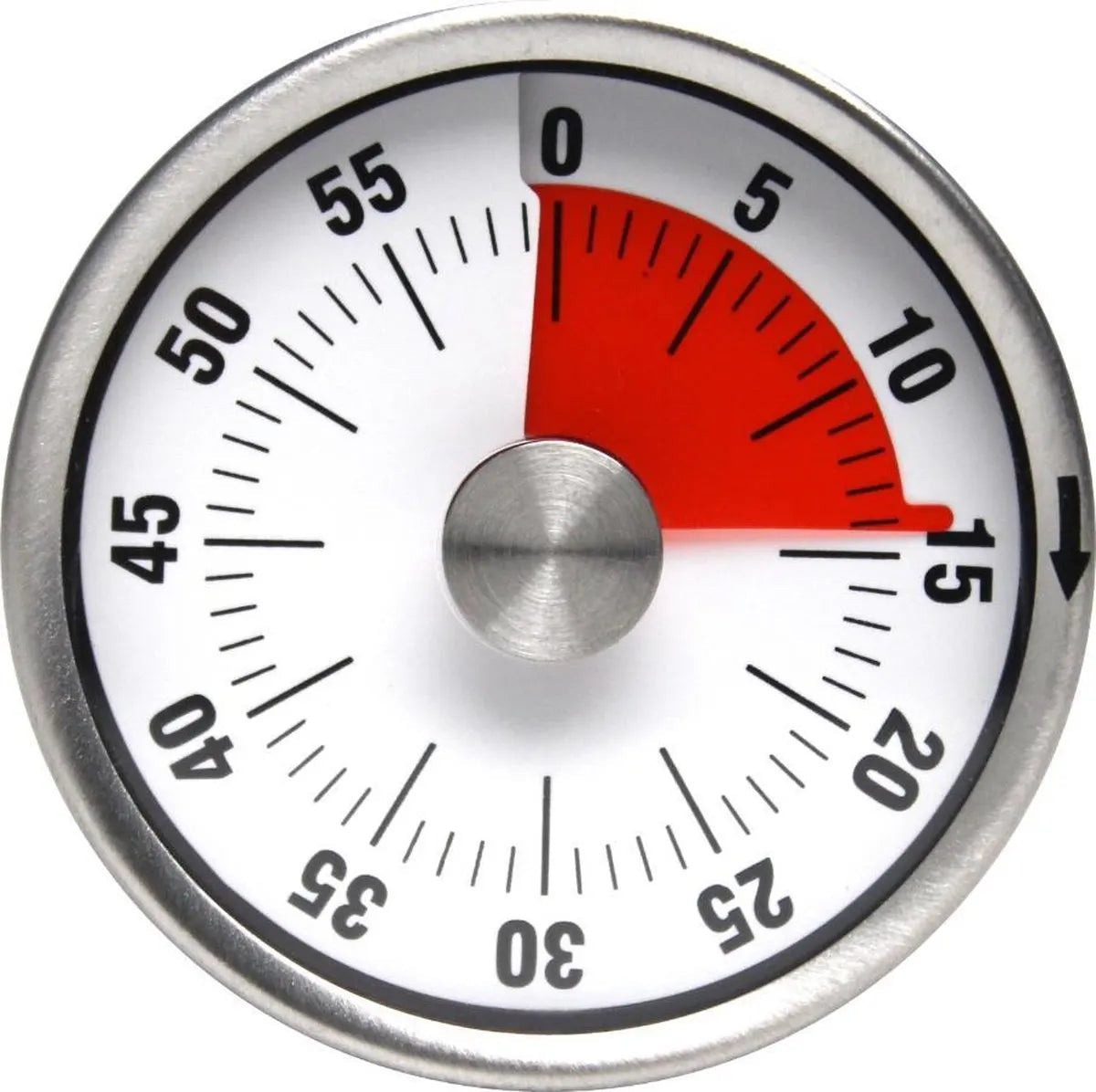 FLOKOO Leather and Metal Clock