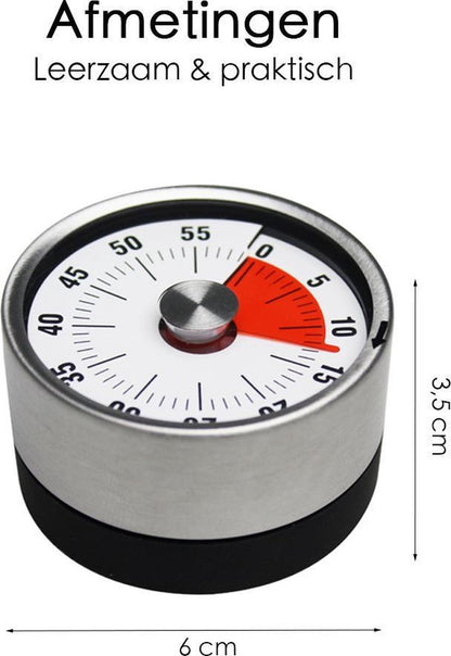 FLOKOO Leather and Metal Clock - Image 3
