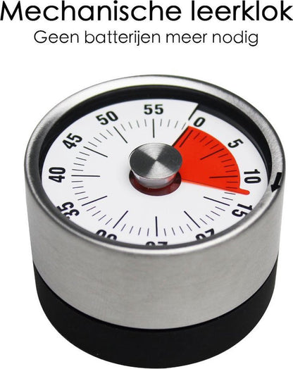 FLOKOO Leather and Metal Clock - Image 4