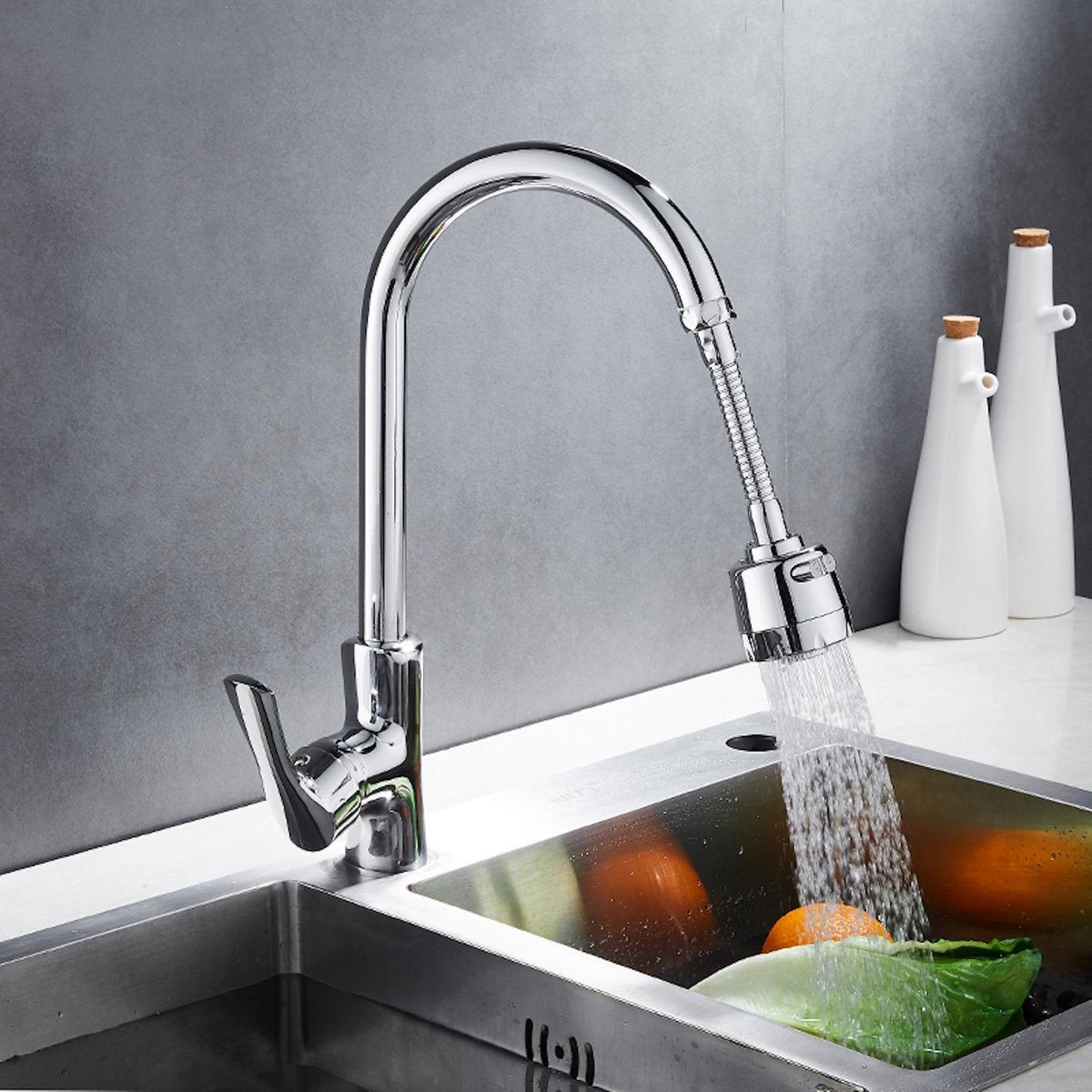 Greenure Flexible Tap Hose - Water-Saving Rinse Tap - Extension - Kitchen Tap - Image 3