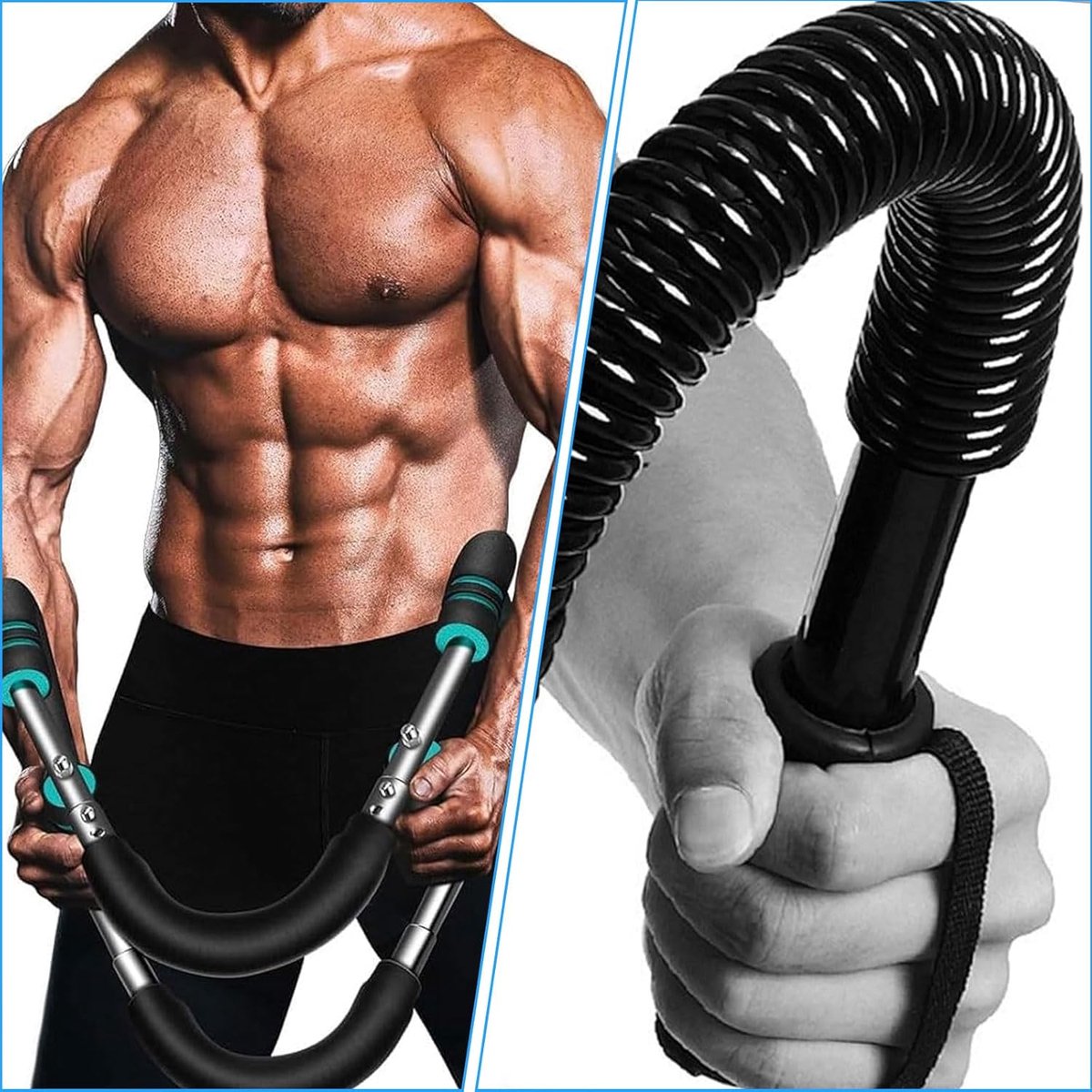 Arm Trainer - U-Shaped Twister - Adjustable Chest Enlarger with 3 Resistance Levels - Detachable Fitness Chest Enlarger - Portable Arm, Chest, and Shoulder Trainer - Image 2