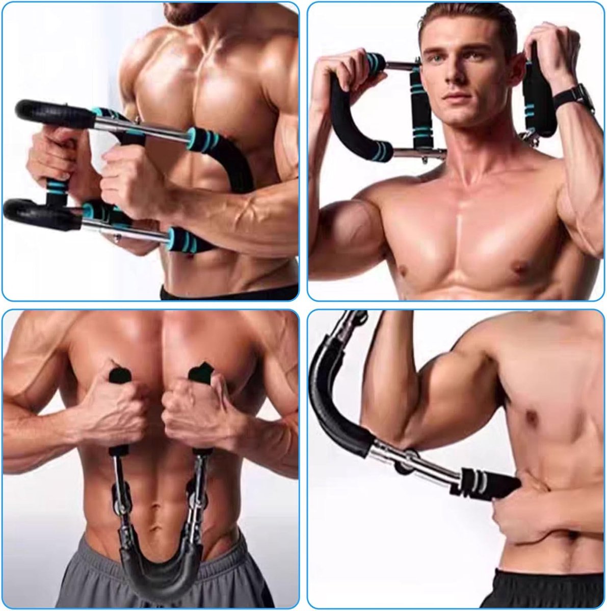 Arm Trainer - U-Shaped Twister - Adjustable Chest Enlarger with 3 Resistance Levels - Detachable Fitness Chest Enlarger - Portable Arm, Chest, and Shoulder Trainer - Image 3