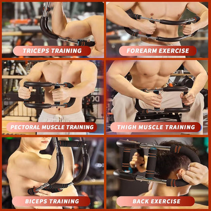 Arm Trainer - U-Shaped Twister - Adjustable Chest Enlarger with 3 Resistance Levels - Detachable Fitness Chest Enlarger - Portable Arm, Chest, and Shoulder Trainer - Image 4