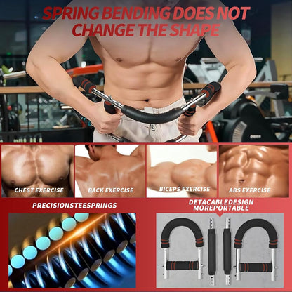 Arm Trainer - U-Shaped Twister - Adjustable Chest Enlarger with 3 Resistance Levels - Detachable Fitness Chest Enlarger - Portable Arm, Chest, and Shoulder Trainer - Image 7