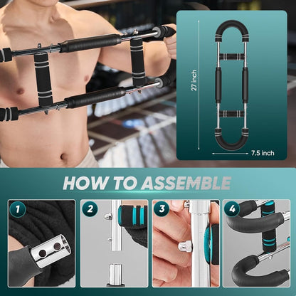 Arm Trainer - U-Shaped Twister - Adjustable Chest Enlarger with 3 Resistance Levels - Detachable Fitness Chest Enlarger - Portable Arm, Chest, and Shoulder Trainer - Image 4