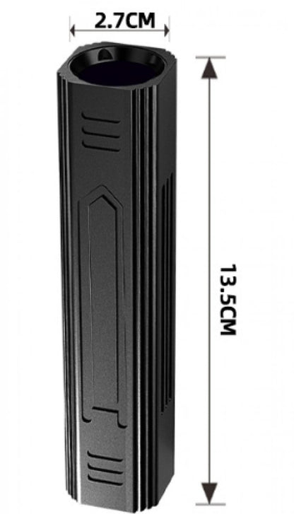 UV Flashlight - Professional UV Lamp - Black Light - 365 nm - Black Filter - Rechargeable - For curing resins, gemstones, minerals, and nail art - Image 4