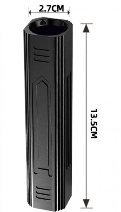 UV Flashlight - Professional UV Lamp - Black Light - 365 nm - Black Filter - Rechargeable - For curing resins, gemstones, minerals, and nail art - Image 4