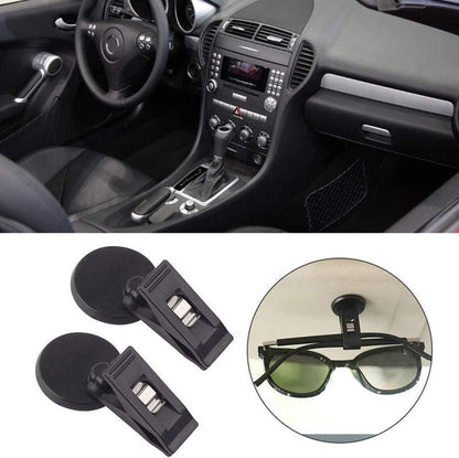 Set of 2 car windshield parking ticket holders - clip-on memo holder for cars, vans and caravans - self-adhesive ticket clips - Image 6