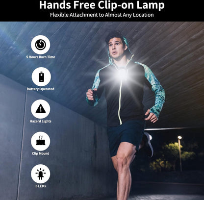 Running light - Chest lamp - Running chest lamp - Chest walker - USB rechargeable - Image 5