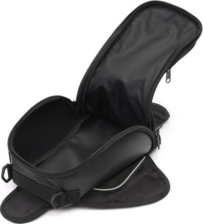Black Phone Handlebar Tank Bag - Image 5
