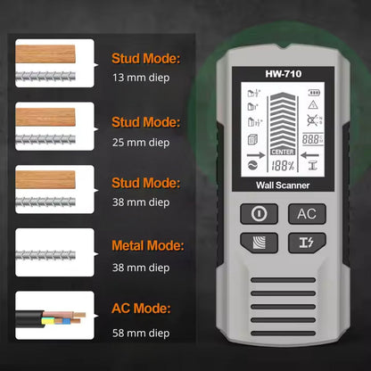 Pipe Finder - Pipe Detector - detector for walls, wood, metal, pipes, wiring - in-depth analysis - Image 7