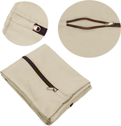 Pet Laundry Bags - Polyester Twill Laundry Bags - Large Zippered Laundry Bags - Prevents Pet Hair from Soiling Laundry Bags - Washing Machine Safe, 70 x 80 cm, Laundry Bag for Dogs, Cats, and Rabbits (Khaki) - L - Image 2