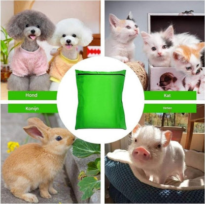 Pet Laundry Bags - Polyester Twill Laundry Bags - Large Zippered Laundry Bags - Prevents Pet Hair from Soiling Laundry Bags - Washing Machine Safe, 70 x 80 cm, Laundry Bag for Dogs, Cats, and Rabbits (Khaki) - L - Image 7