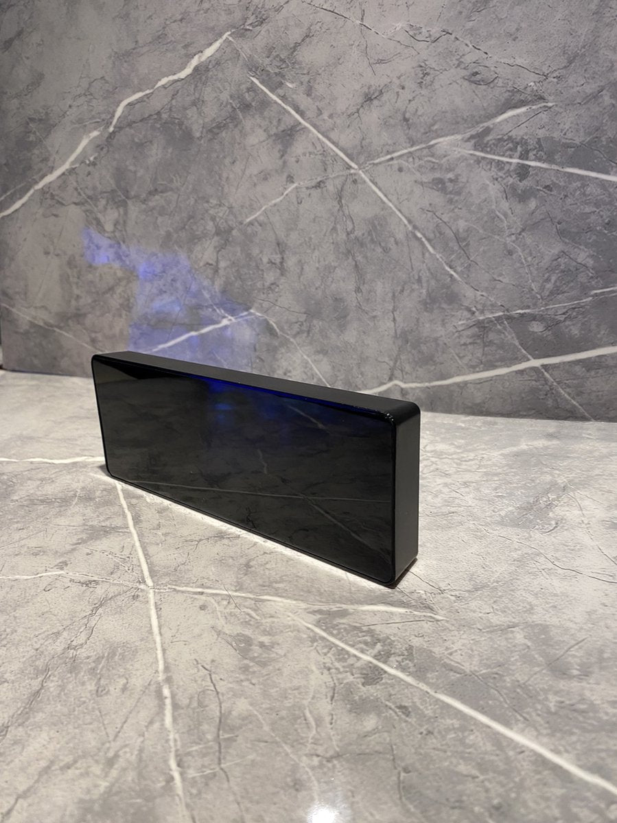 Klok Digital Deluxe - Bedroom - Sound Sensor - Wekker - Black - USB - Battery - LED Wit - Image 5