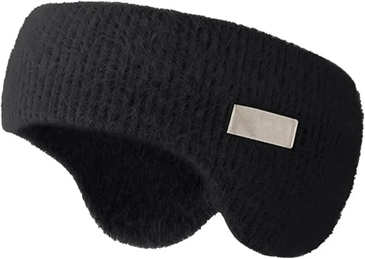 5-Piece Noise Cancelling Earmuffs - Noise Cancelling Earmuffs - Sleep Mask - Noise Cancelling Headband - Warm Earmuffs for Winter - Thick Knitted Earmuffs - Suitable for Cycling and Sleeping - Image 2