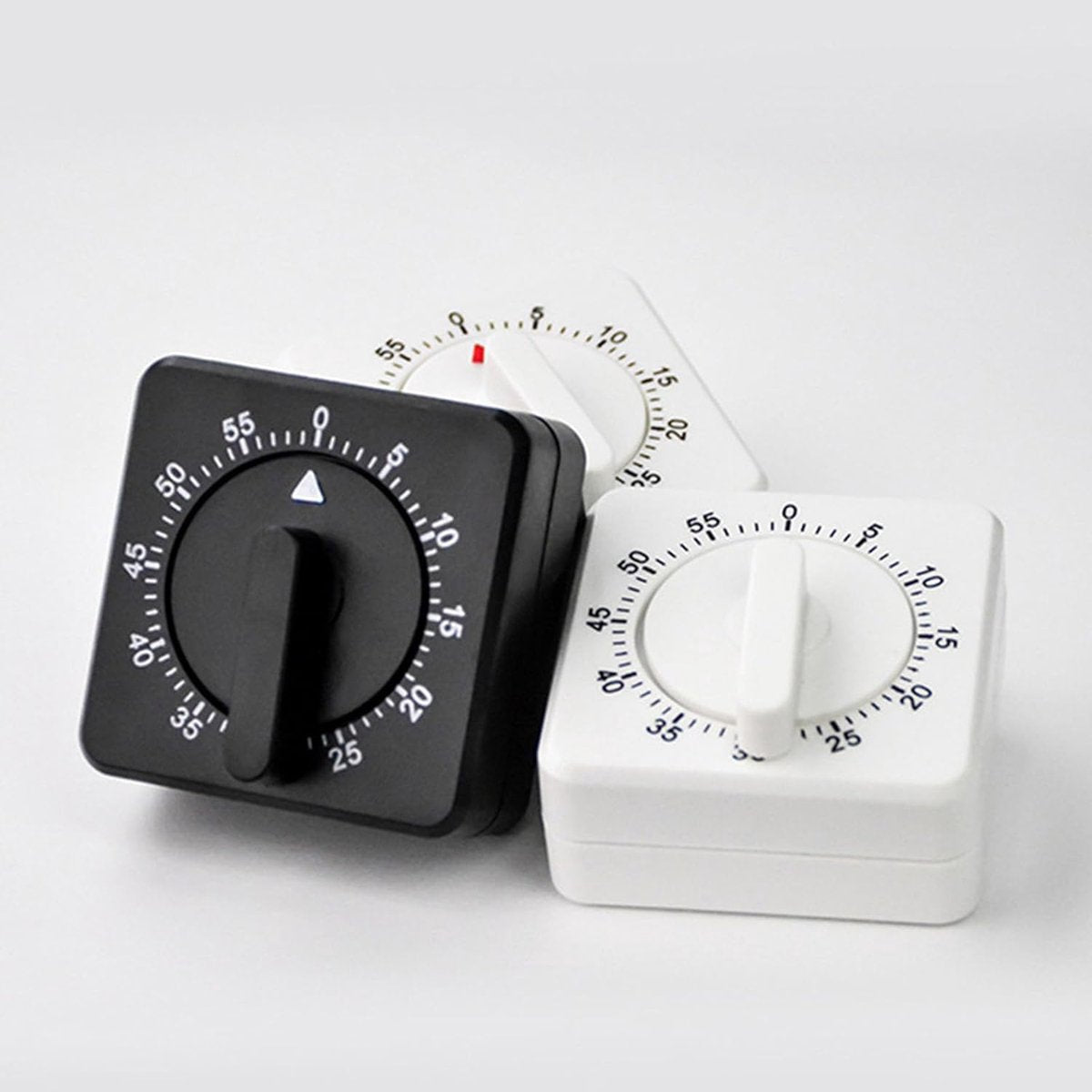Kitchen Timer - Analog Kitchen Timer - Mechanical Kitchen Timer - 60 Minutes - Kitchen Gadget - Timer - Cooking Timer - Kitchen Tool - Suitable for Baking, Pastry, Cooking Eggs - Black - Image 6