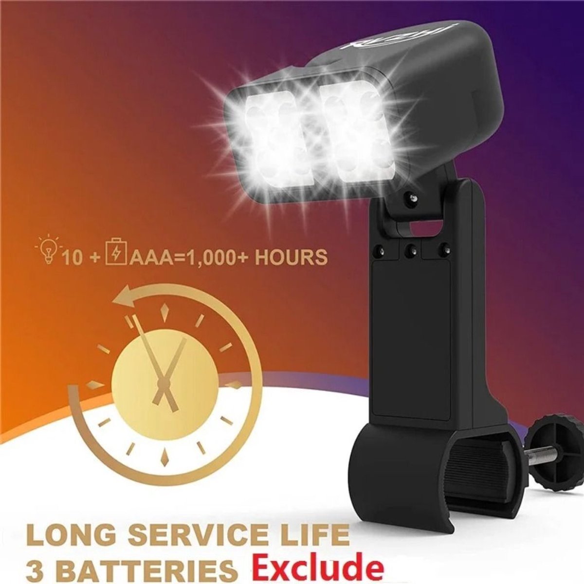 Grill lighting, Grill accessories, Bright double lamp, Cooking grill circulation light - Image 6