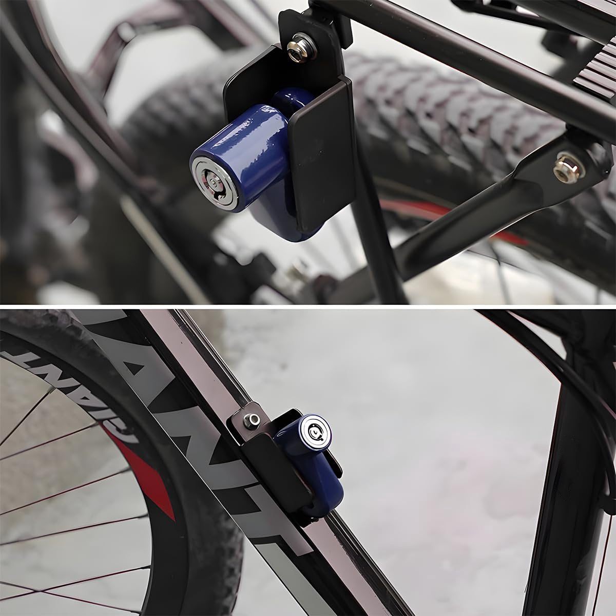 Motorcycle disc brake lock - Disc brake lock - Bicycle lock - Anti-theft protection - Bicycle - Electric bicycle - Motorcycle - Scooter - Moped - Disc brake lock - Universal - Black - Image 4