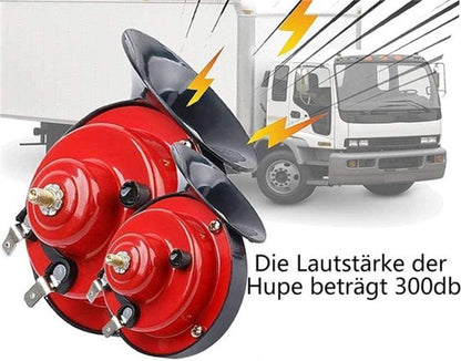 New models for 2025: a pair of train horns - 300 dB, super powerful air horn - Father's Day gifts - electric V-shaped horn with rain sound for car, motorcycle, bicycle - top quality products - gift for dad - Image 5