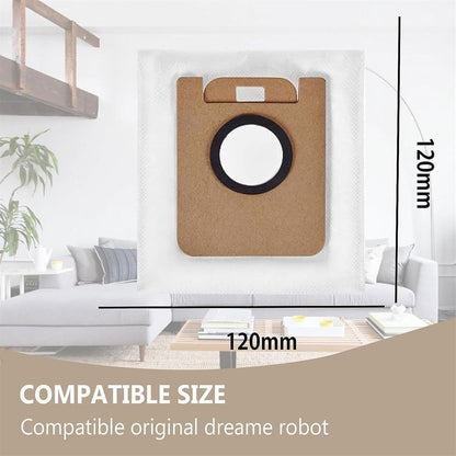 Vacuum cleaner bags - Eco-friendly vacuum cleaner bags - Practical vacuum cleaner bags - 8 reusable vacuum cleaner bags - Replacement parts for robot vacuum cleaners - Image 4