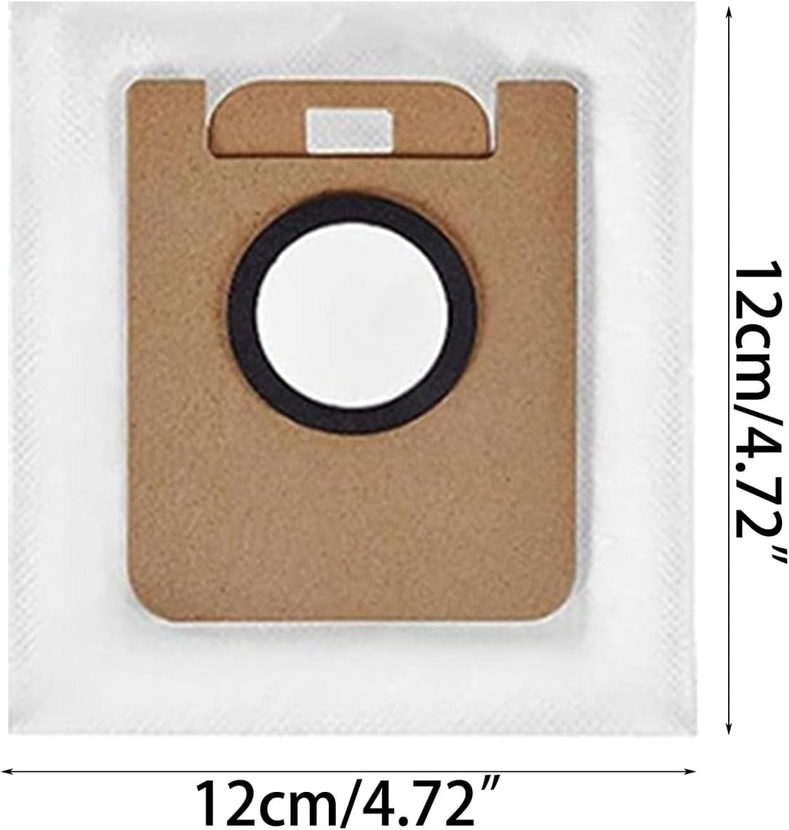 Vacuum cleaner bags - Eco-friendly vacuum cleaner bags - Practical vacuum cleaner bags - 8 reusable vacuum cleaner bags - Replacement parts for robot vacuum cleaners - Image 8