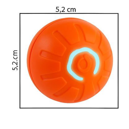 Pet Toys - Dog Toys - Interactive Dog Toys - Automatic Moving, Bouncing and Rotating Dog Ball - IPX7 Waterproof - Active Rolling Ball for Small and Medium Dogs (Orange) - Image 2