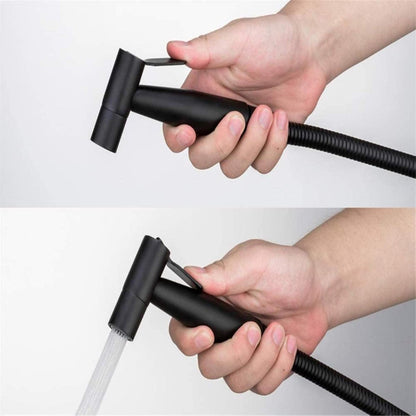 Shower head - Bidet Black, hand shower in the bathroom, toilet sprayer, stainless steel, toilet faucet - Image 3