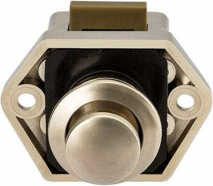 Push button for camper van - Locking button for shutter door - for camping RV, motorcycle, caravan, 5 pieces (nickel) - Image 4