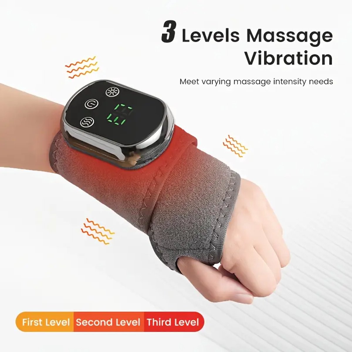 Massage devices - Hand massager - Wrist massager - Vibration massage - Massage and relaxation - USB rechargeable - Image 3