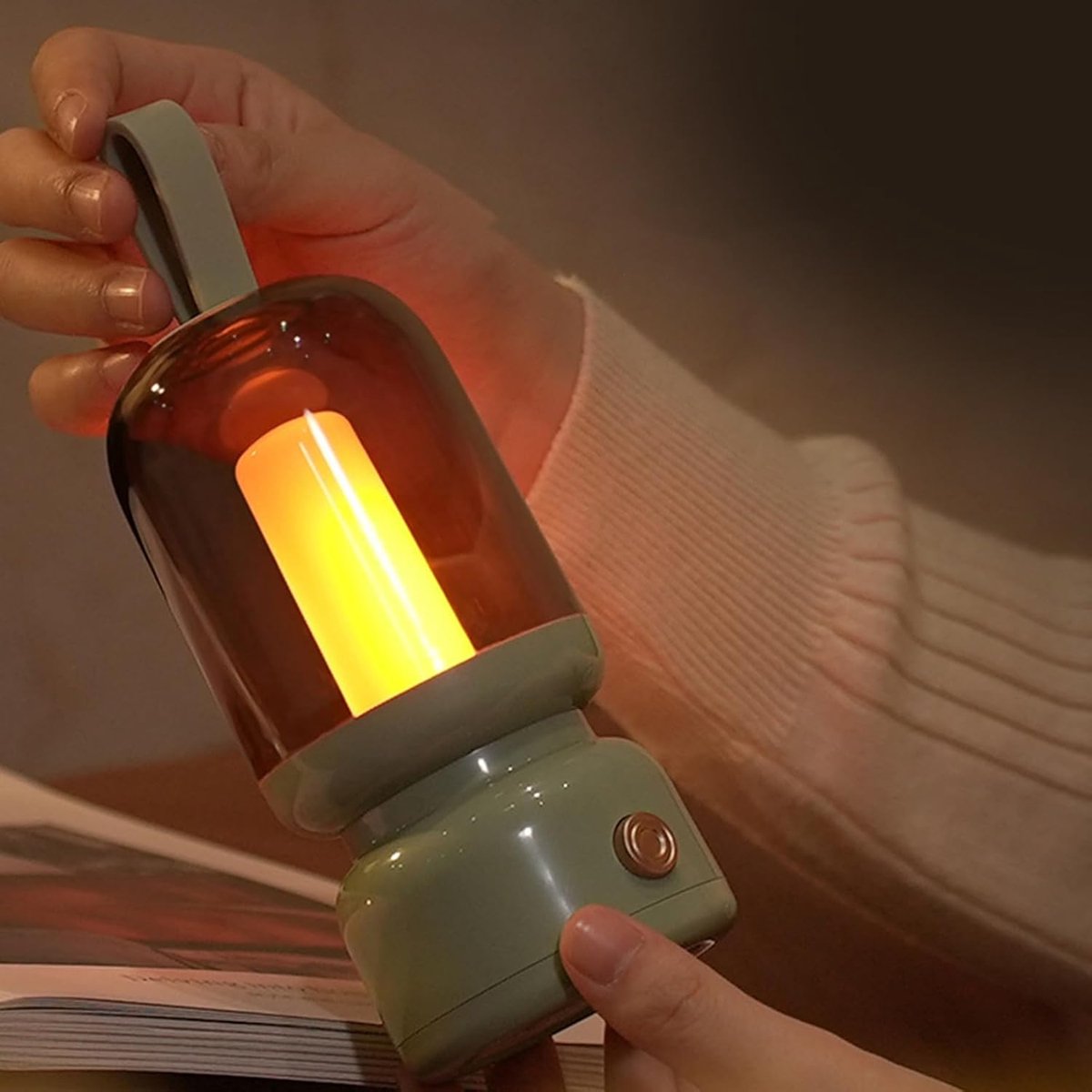 Camping lamp - camping light - tent light - camping lanterns - LED tent lantern - for children's room, tent, bedroom, living room, hiking, fishing, outings, cruising - Image 3