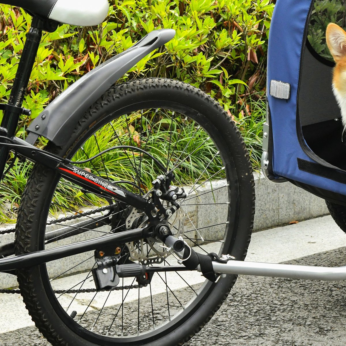 Bicycle trailer hitch - Bicycle trailer - Child's bicycle trailer hitch - Image 4