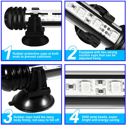 RGB Aquarium Light with Controller - Length 48.5 cm - 5.4 Watt - Aquarium Lamp - Aquarium Lamp - Aquarium Lamp - Dimmable - Image 3