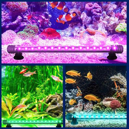 RGB Aquarium Light with Controller - Length 48.5 cm - 5.4 Watt - Aquarium Lamp - Aquarium Lamp - Aquarium Lamp - Dimmable - Image 4