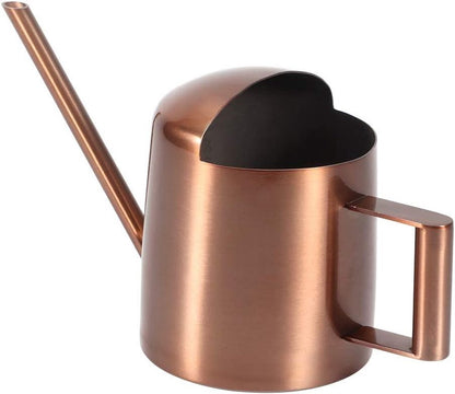 Small 300ml stainless steel watering can with long spout - ideal for flowers and household use - Image 6