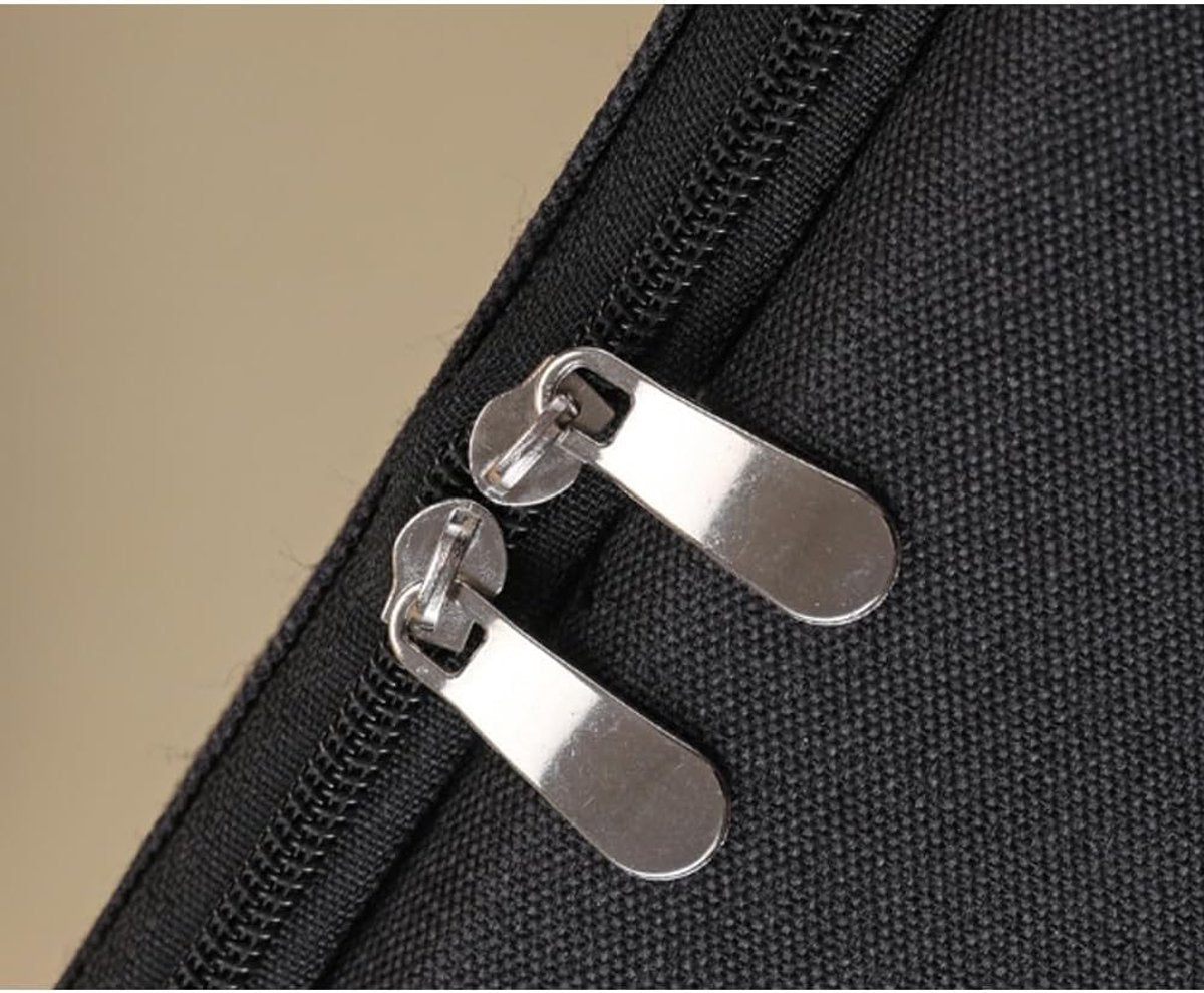 Men's toiletry bag - Women's toiletry bag - Portable toiletry bag with stand - Large fabric toiletry bag with stand - Cosmetic storage bag - Toiletry bag with waterproof handle - Blauw - Image 4