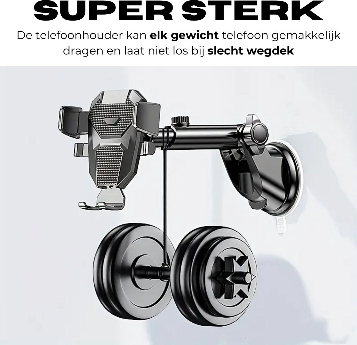 Universal Car Phone Holder with Suction Cup - Car, Office, - Smartphone Car Phone Holder - Image 6