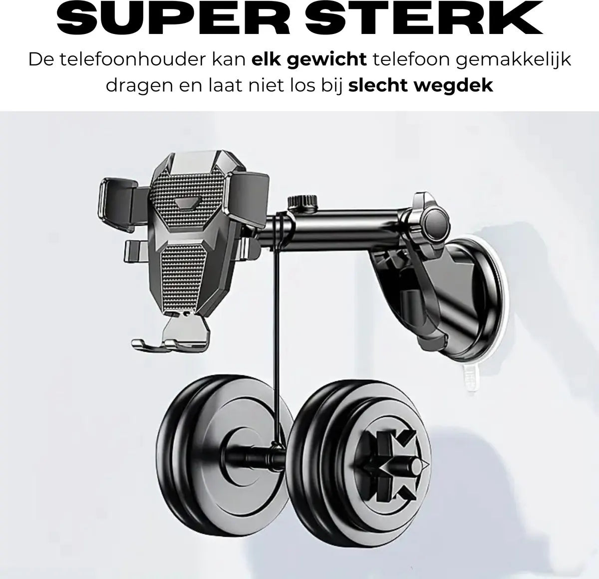 Universal Car Phone Holder with Suction Cup - Car, Office, - Smartphone Car Phone Holder - Image 6