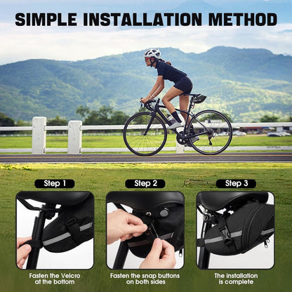 Bicycle panniers - Bicycle saddle bags - Waterproof bicycle panniers - Bicycle saddlebags - Panniers for outdoor bikes, mountain bikes, road bikes - Image 4