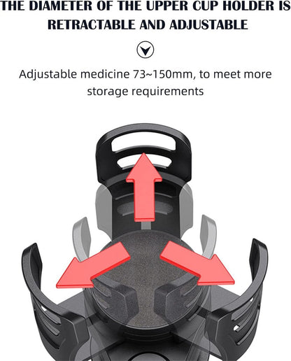 Universal 4-in-1 Car Organizer - Car Seat Organizer - Cup Holder - Drink Holder - Can and Bottle Holder - Car Accessories - High Quality - Coffee Holder - Foldable - Sturdy and Durable - Car Travel - Image 6