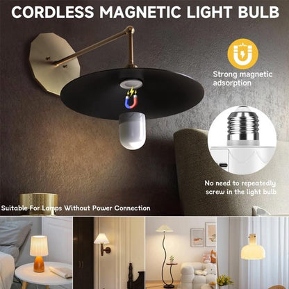 Set of 2 USB rechargeable bulbs with remote control - Battery-operated lamp bulbs - Rechargeable RGB color-changing bulbs - 12 color temperatures - Adjustable brightness - Wireless night light - 800 lm - Image 6