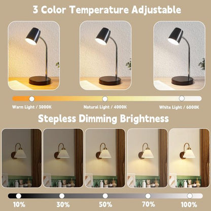 Set of 2 USB rechargeable bulbs with remote control - Battery-operated lamp bulbs - Rechargeable RGB color-changing bulbs - 12 color temperatures - Adjustable brightness - Wireless night light - 800 lm - Image 8