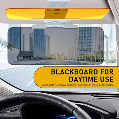 Car Sunshade - 2-in-1 Sunshade Extension - Day and Night Glare Protection - For All Vehicles - Driver and Passenger Side Sunshade - Image 5