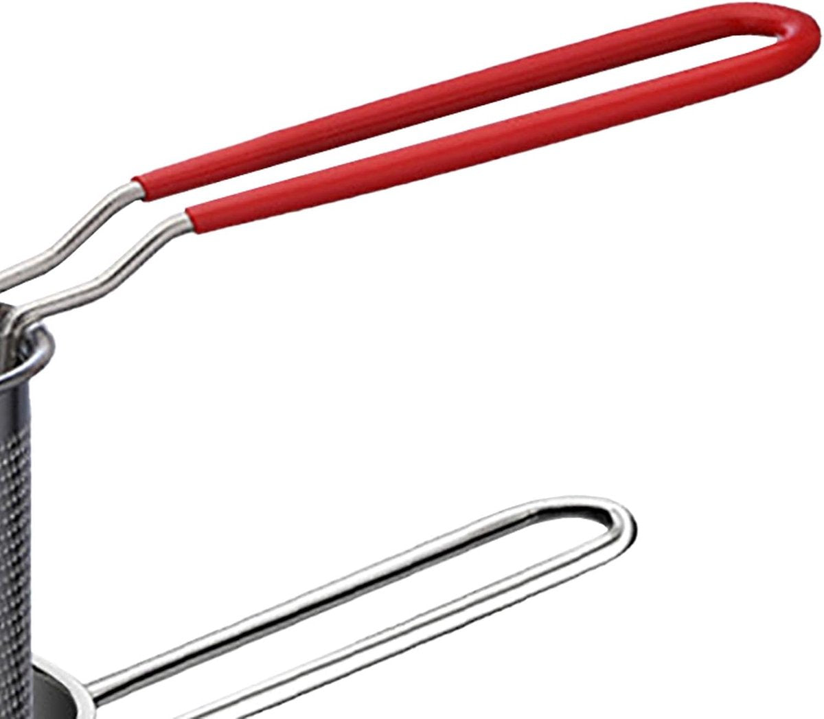 Frying pan - Frying pans - Frying pan set - Stainless steel frying pan with strainer - Portable stainless steel frying pan - Mini shrimp fryer - Small frying basket - Suitable for home cooking - Image 7