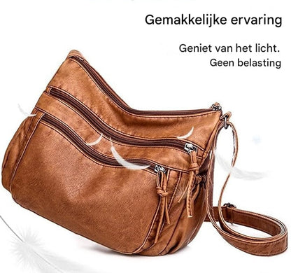 Handbags, small crossbody phone bag, mobile phone case, leather shoulder bag with wide strap - Image 4