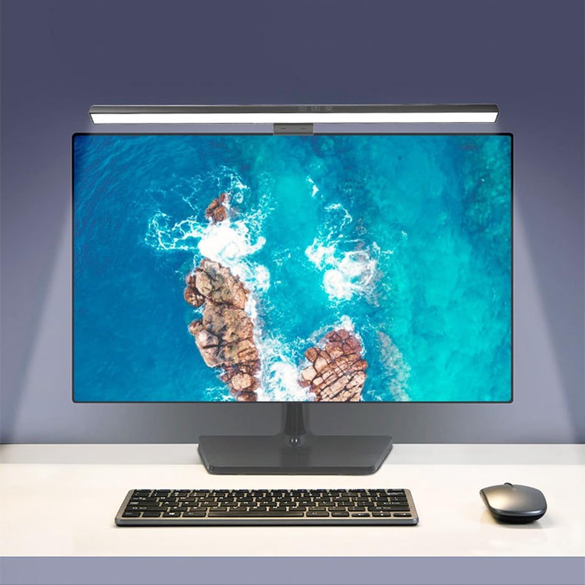 Clip-on desk lamp - 3 LED levels - Clip-on reading lamp - Black - Image 2