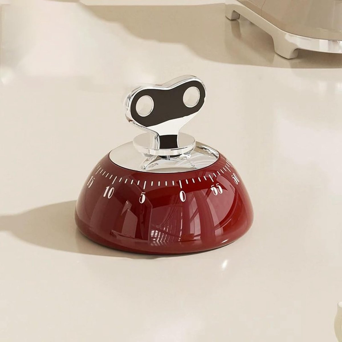 Educational Clock - High-Quality Educational Clock for Children - Kids Timer - Countdown Timer - Leather Time-Reading Clock - Educational Clock - Homework Helper - Educational Toys - Home Education - Red - Image 6